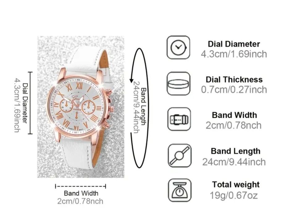 Дамски часовник комплект