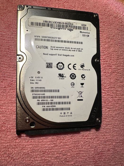 HDD laptop 320 gb