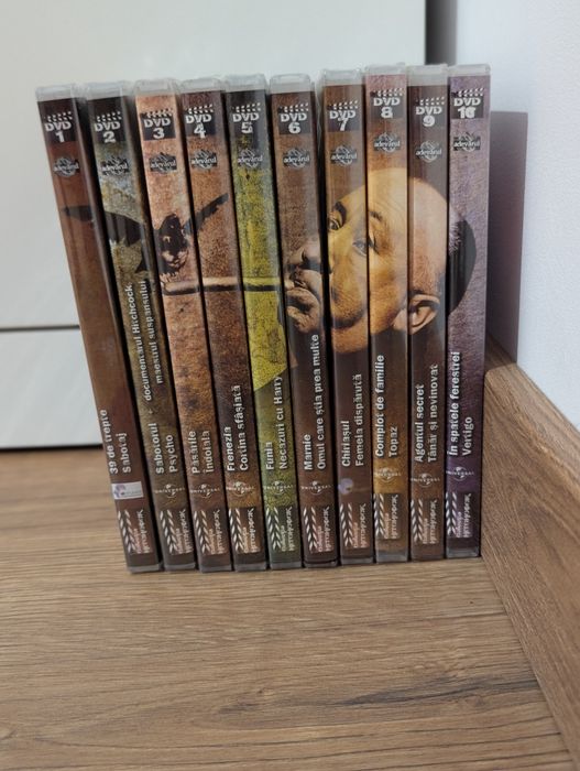 serie completa Alfred Hitchcock pe DVD