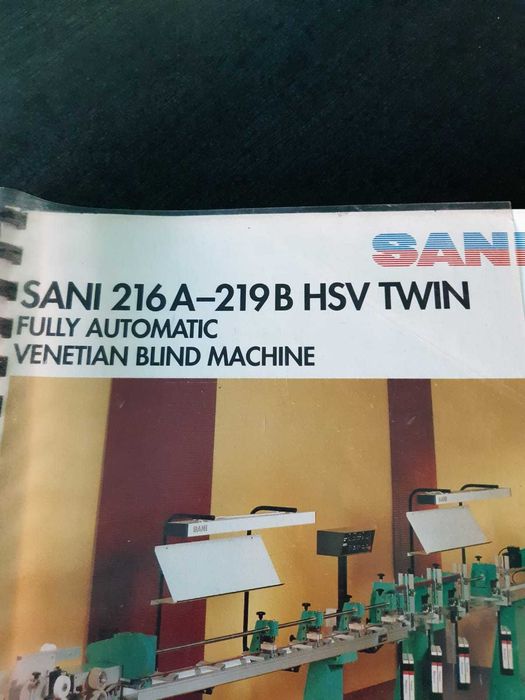 Masina automata jaluzele orizontale Sani Twin (TVA deductibil)