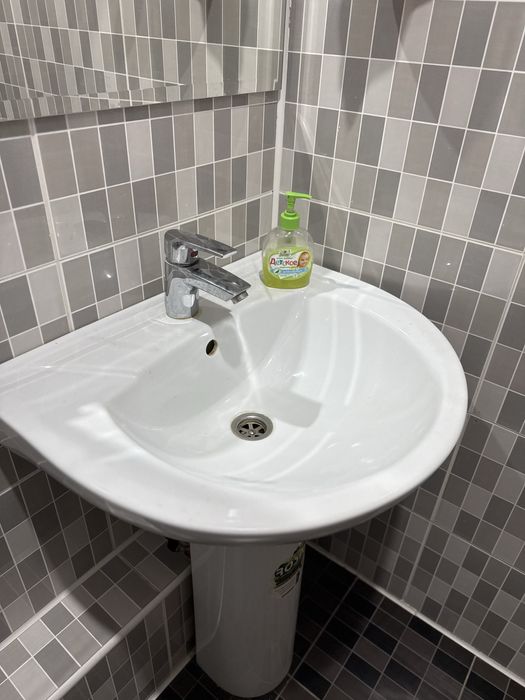 Раковина, тюльпан с краном