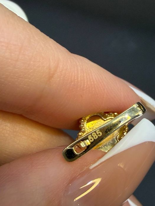 Золото 585  Серьги