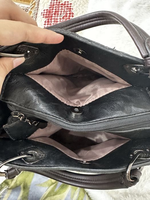 Сумочка вместительная винтажная