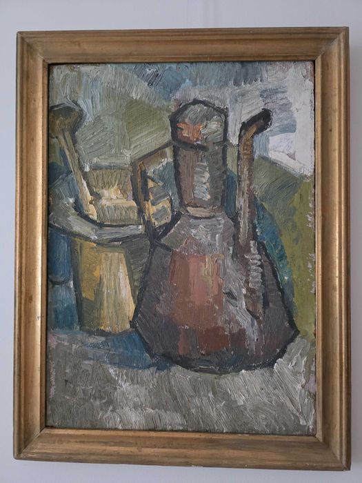 Constantin Piliuța.    Pictura in ulei pe panza