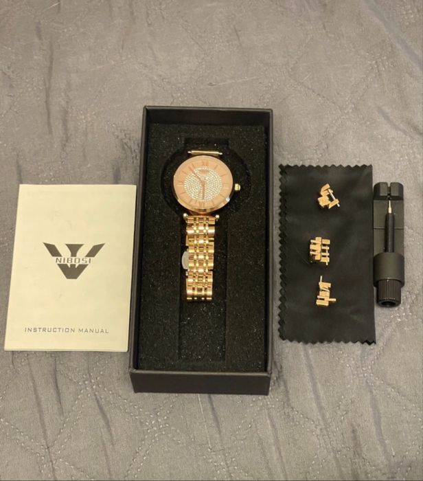 Nibosi Women's Watch Quartz Rose Gold