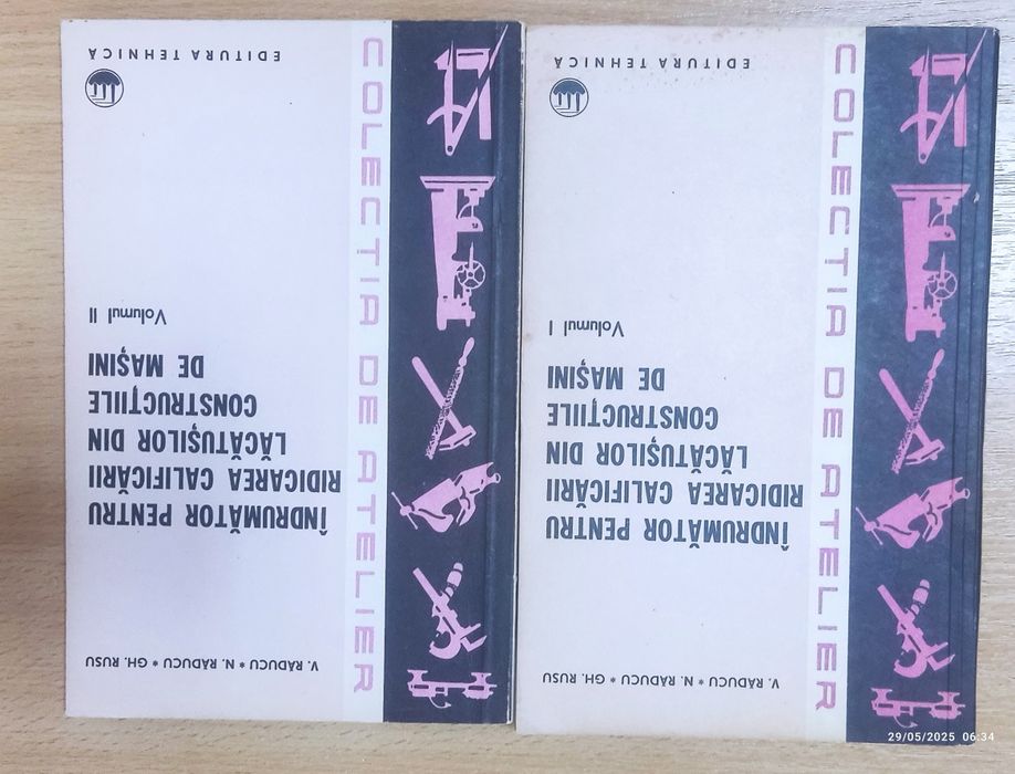 Carti tehnice, colecția de atelier