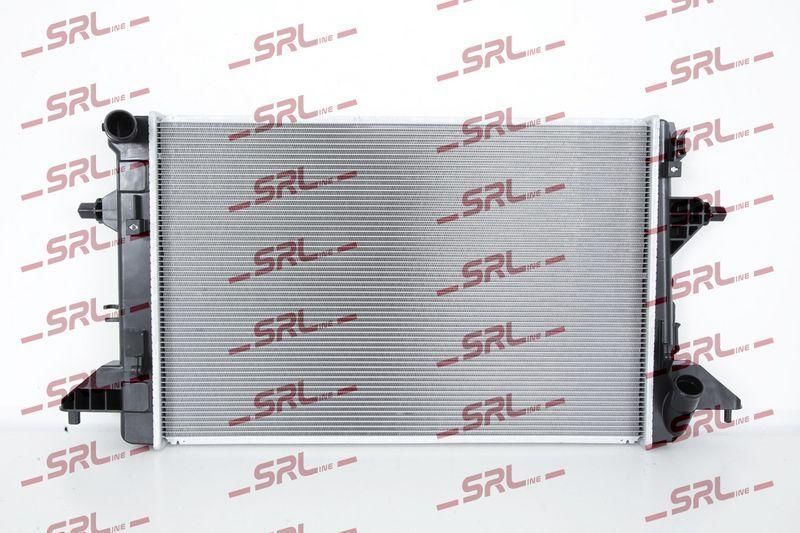 Radiator apa Hyundai Elantra 2020-, 2.0, 615x401x16mm, AC: +/-, fagure brazat, OE 25310AA000, SRLine
