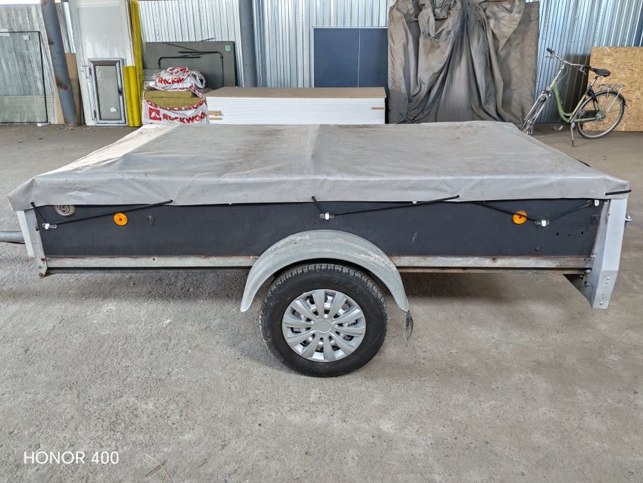 Remorca 750 kg adusa recent