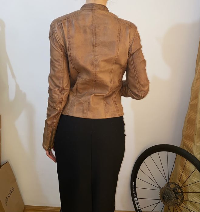 Geaca Manguun piele naturala marime S