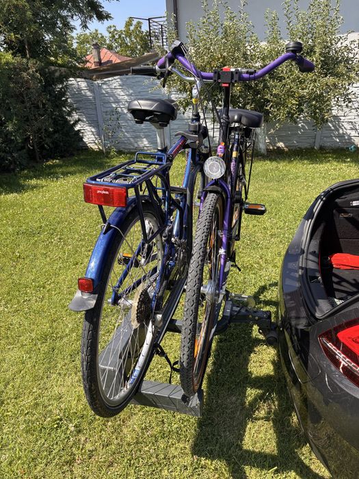 Suport biciclete auto pe cârlig – 2 biciclete