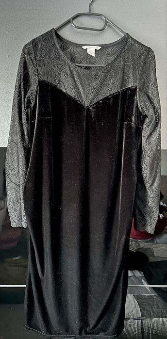 Rochie eleganta catifea gravide