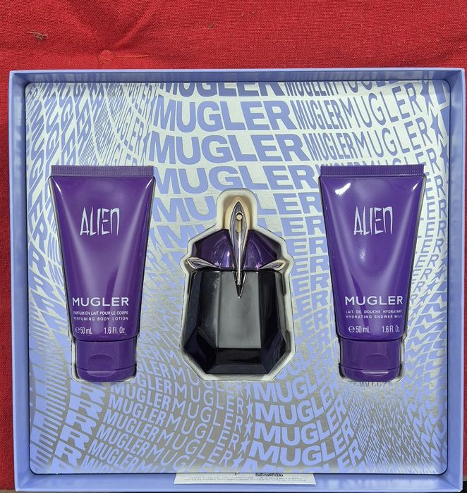 Set  parfum& lotiune corp &lapte de dusAllien