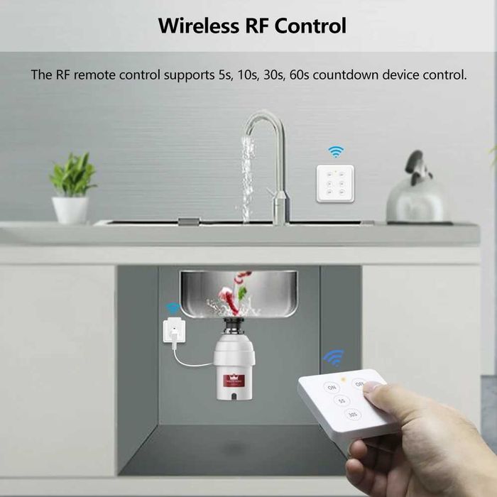 Безжичен смарт контакт с бутон