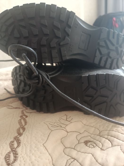 Берцы летние черные