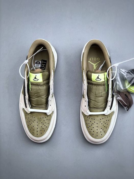 Кроссовки Nike Air Jordan 1 Travis Scott Golf