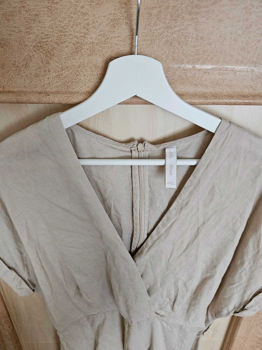 Ленена лятна рокля MANGO