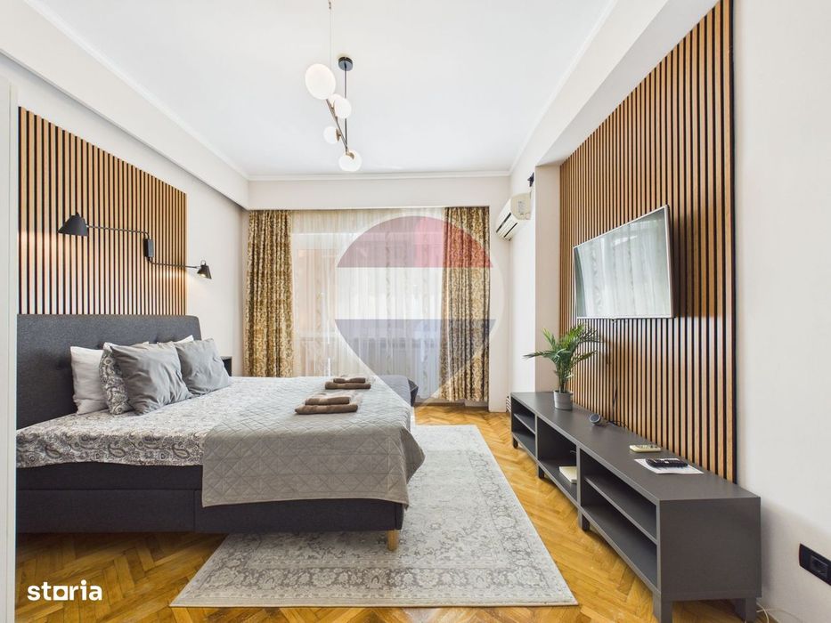 2 Camere tip studio | Piata Victoriei | centrala proprie | modern