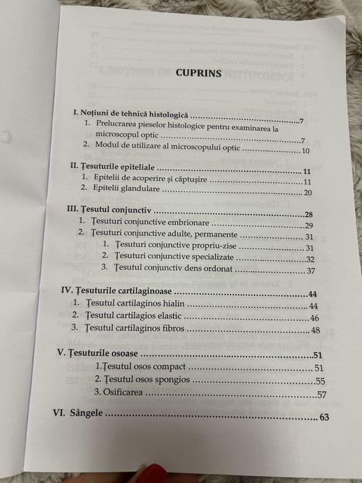 Carte Histologie-Citologie vol 1