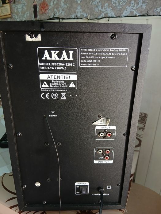 Sistem audio Akai