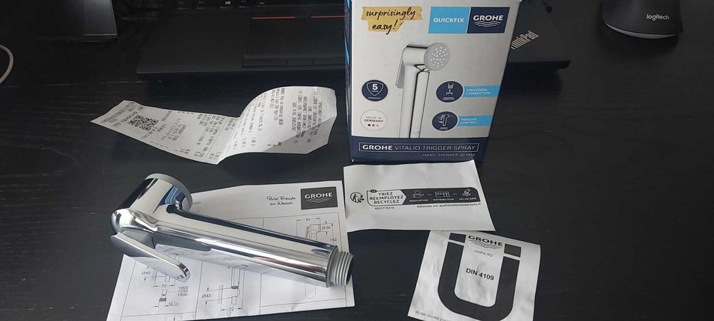 хигиенен ръчен душ Grohe Vitalio trigger spray