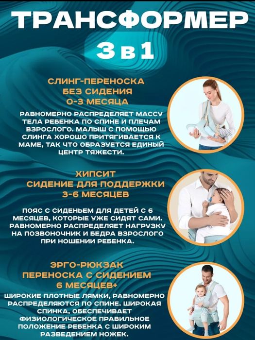 Эргорюкзак для ребёнка