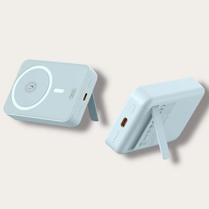 XO Power Bank 10000 mAh 20W, MagSafe + стойка