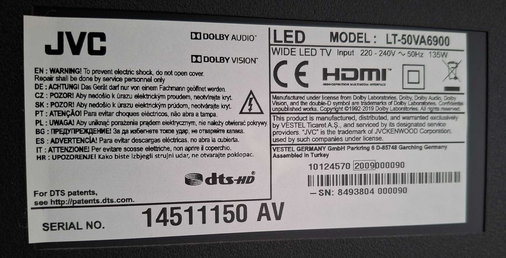Televizor Android JVC