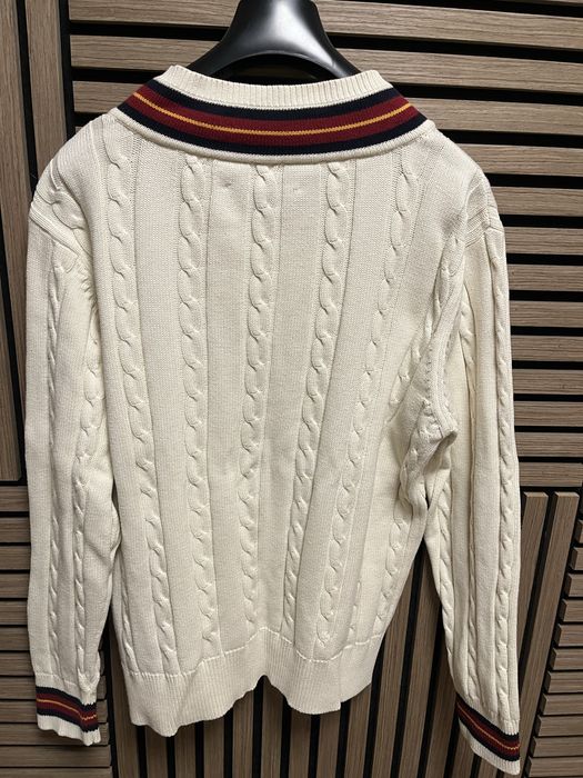 GANT Embroidered V Neck Cricket Jumper - : размер Л/ХЛ Оригинал