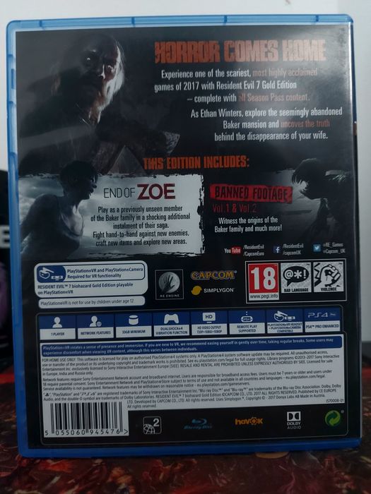 Resident Evil 7: Biohazard - Gold Edition (PS4)