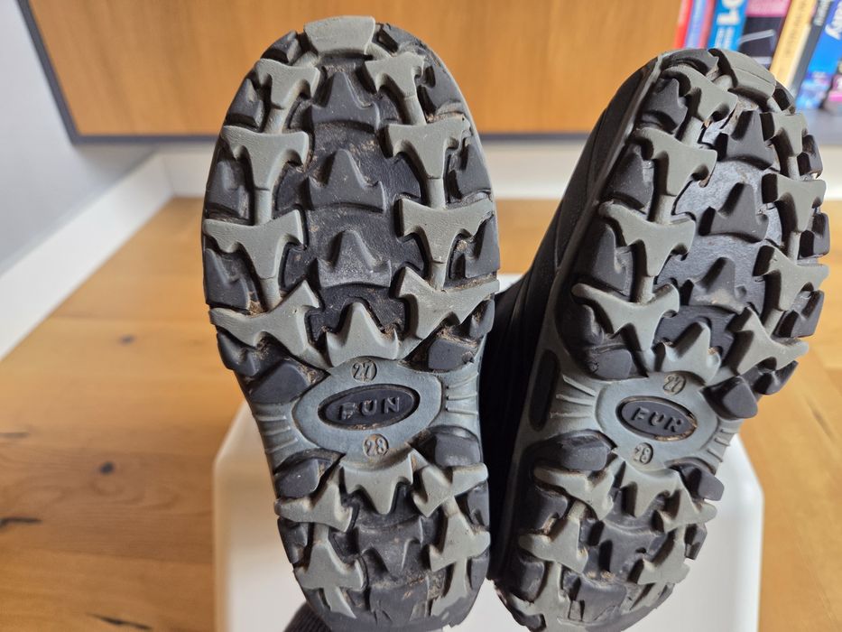 Детски апрески с вълнена подплата 27-28 р-р, 18 см. стелка