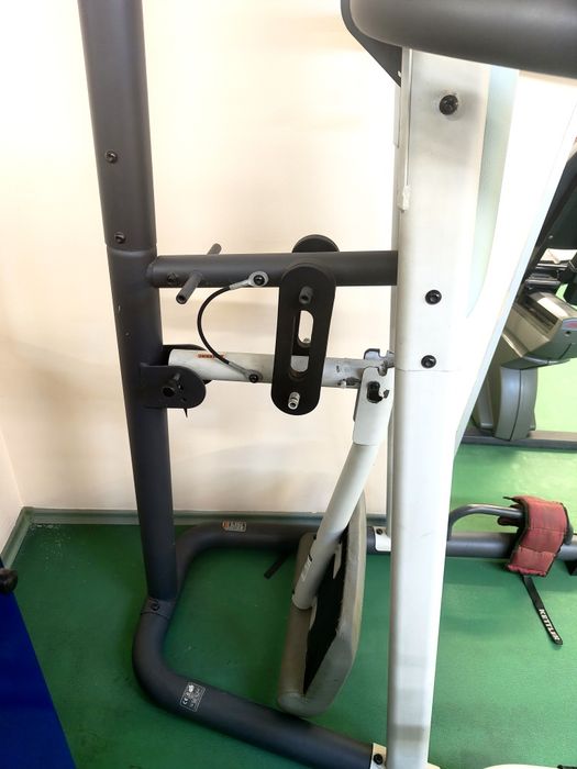 Power tower pull up dip station + абдуктор Продавам фитнес уреди заедно и поотделно