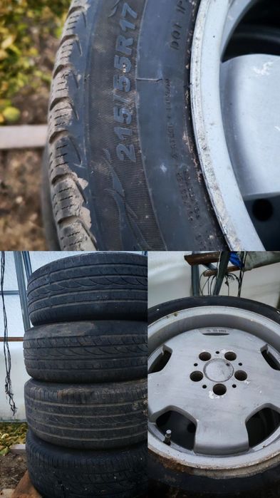 Диски с резиной.