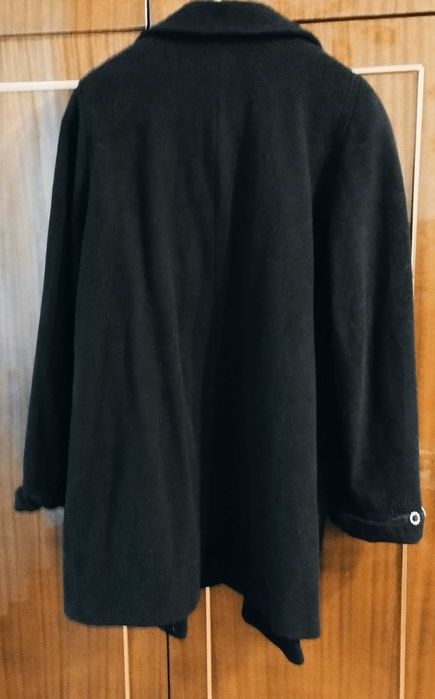 Дамско палто, черно два модела
