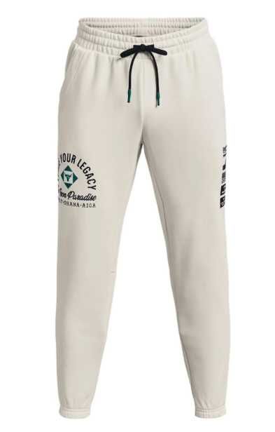 Under Armour Project Rock HW Terry FZ Fam, мъжко горнище и долнище, L, оригинал от Англия