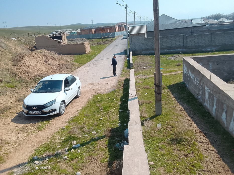 Участок Елтайда с фундаментом