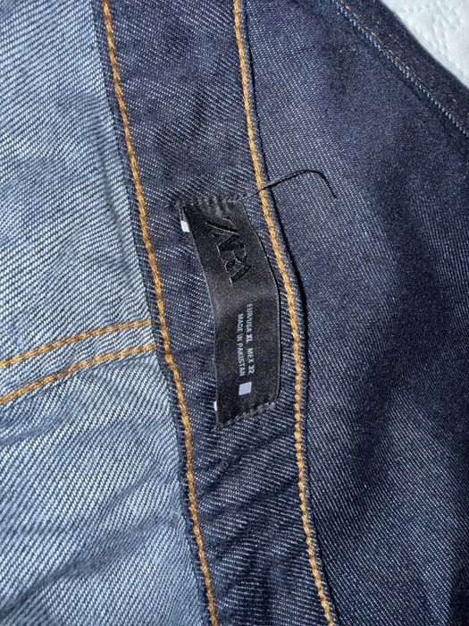 Дамски дънки zara с широк крачол