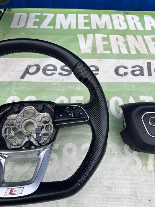 Volan din piele cu padele complet cu airbag Audi Q3 2020