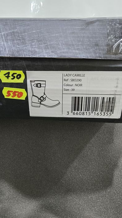Ghete cizme moto piele damă Segura 39