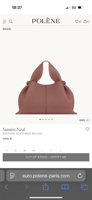 Polene Numéro Neuf оригинална чанта