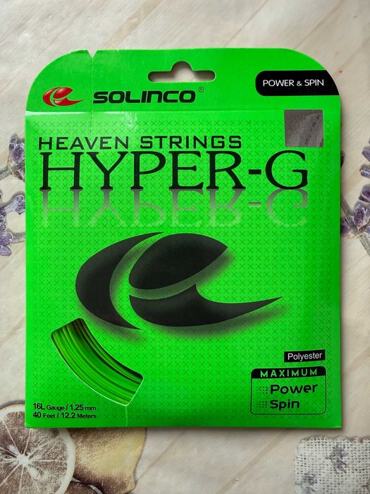Кордаж за тенис Solinco Hyper G - 1.25  - 12м.