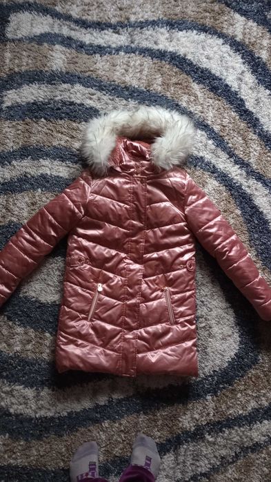 Като ново яке 152-156н.+шапка
