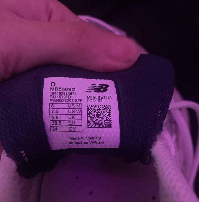 кросовки new balance оригинал 38,5