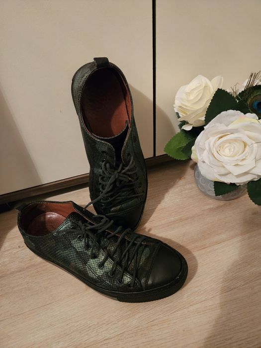 Кожени маратонки