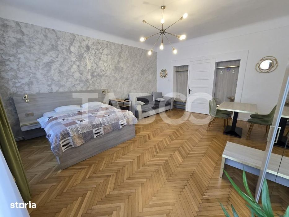 Apartament de vanzare in Centrul Istoric Sibiu 90 mpu mobilat utilat — fotografia 1