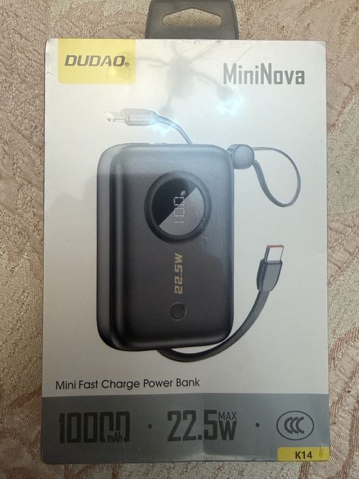 Baterie externă DUDDAO 10.000 / 20.000 mAh, 22.5W Fast Charge