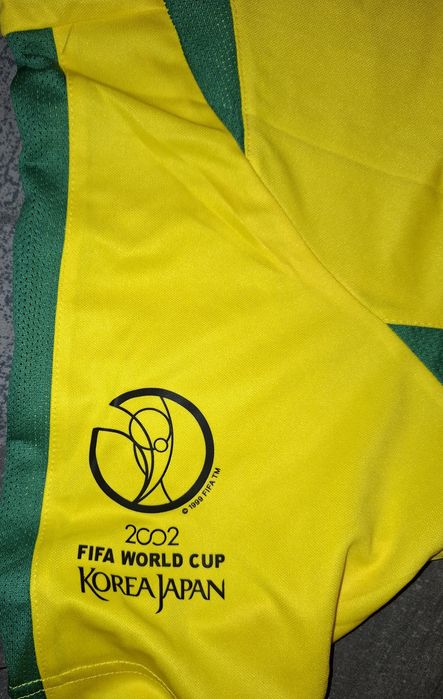 Tricou retro Ronaldo 9, Brazilia, Cupa Mondială  2002, nou nouț, M