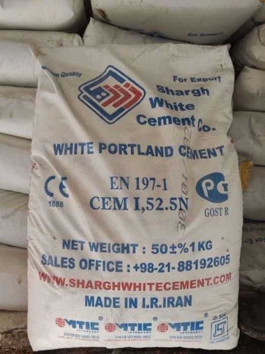 цемент белый, брусчатка