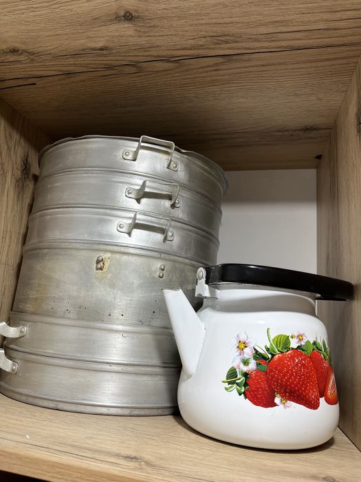 Мантоварка и чайник