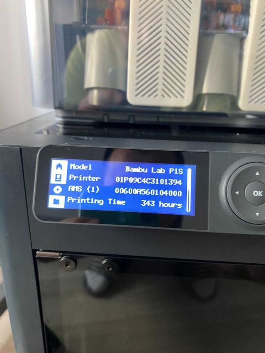 Imprimanta 3D P1S + AMS1 + Platforma mobila cu roti