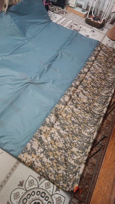 Тёплый пол в палатку.